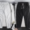 Quần thun dài form ống suông rộng vải cua big size (Mẫu 1)