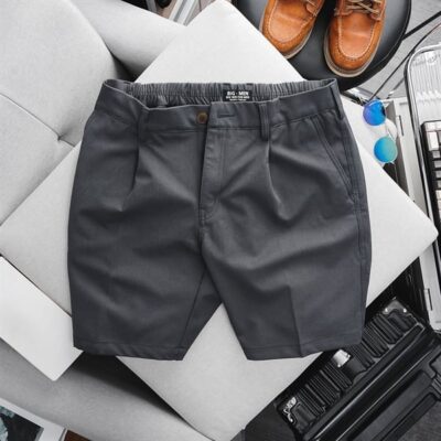 Quần short tây nam big size lưng thun co giãn (Mẫu 1)