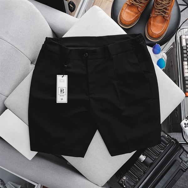 Quần short tây nam lưng thun hàn quốc (Mẫu 3) - Ảnh 2