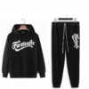 [bigsize] Set bộ quần áo thu đông, hoodie, quần nỉ dài, thời trang bigsize nam cỡ đại < 140kg - in chữ Fantastic
