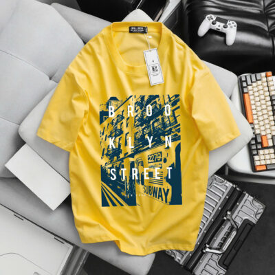 Bigmen.Bigsizemen - Áo thun chất vải cotton in Brooklyn độc lạ bigsize nam 85- 135 kg