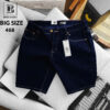 [ Big Size 80- 130 kg] Quần short jean bigsize nam tông xanh đen thời trang Big Men_ mã 468
