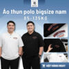 BIG MEN- Áo thun polo cotton thêu họa tiết West Coast thời trang 85-135kg